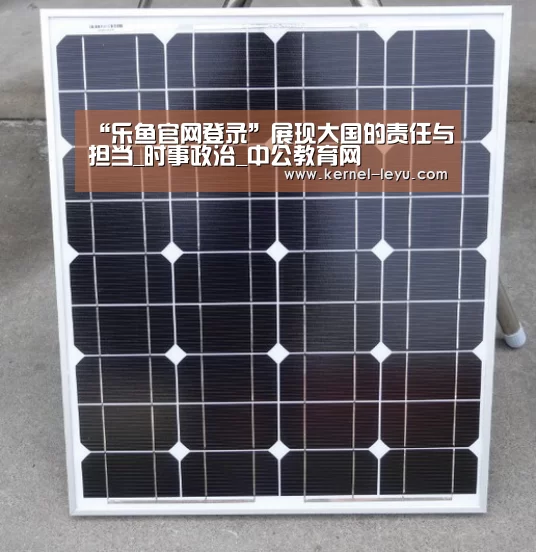 “乐鱼官网登录”展现大国的责任与担当_时事政治_中公教育网(图1) 乐鱼平台官网